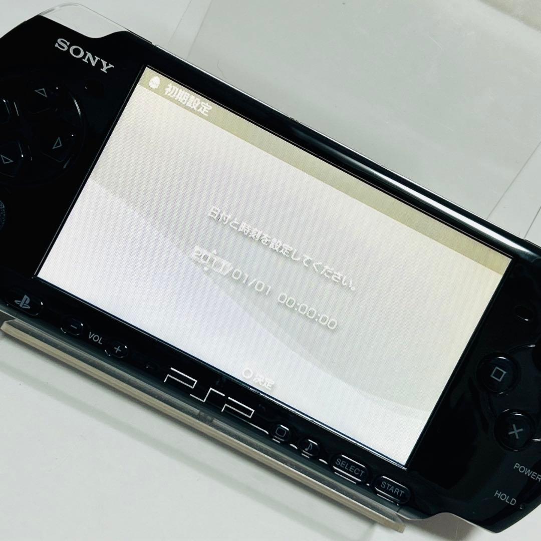 【ACアダプタ付き】SONY PSP PSP-3000 ピアノブラック 黒