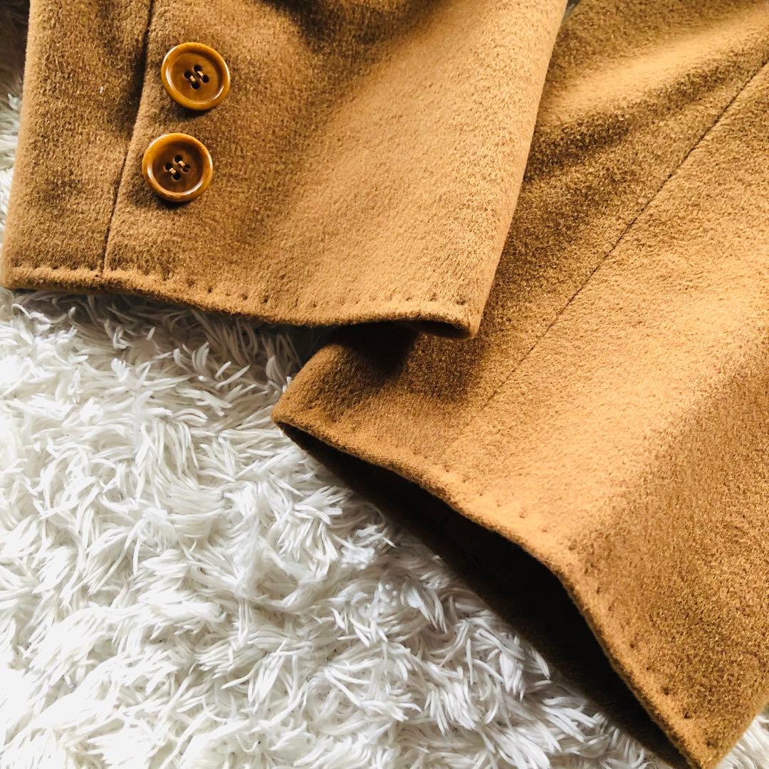 希少44✨美品 マックスマーラ アイコンコート カシミヤ100% キャメル