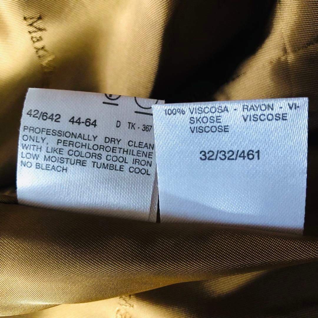 希少44✨美品 マックスマーラ アイコンコート カシミヤ100% キャメル