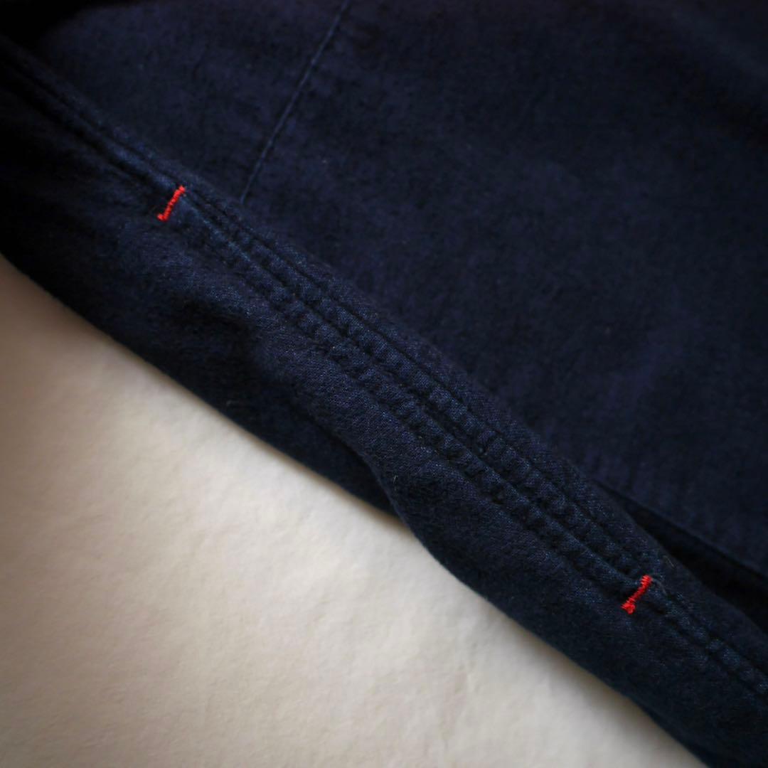 45rpm インディゴ 染めワンピース