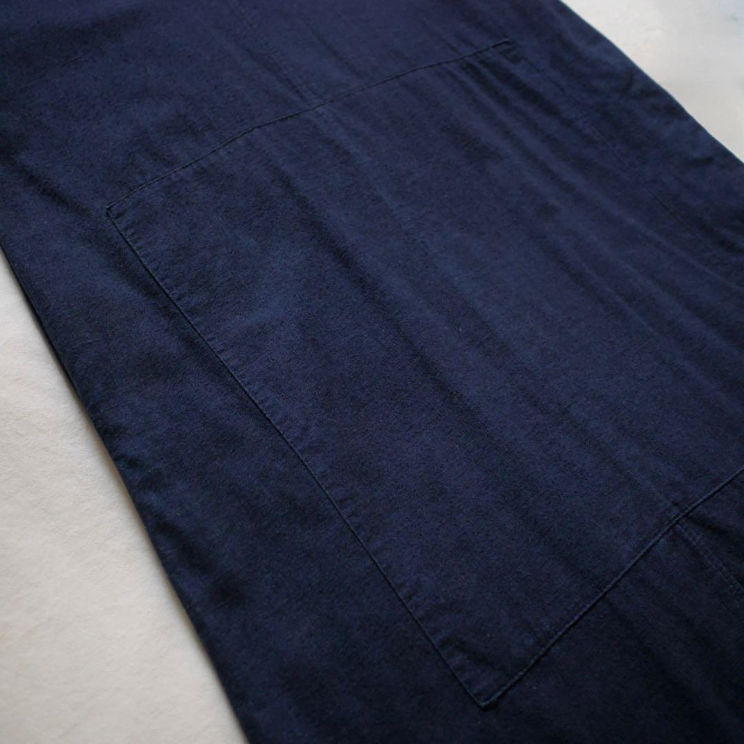 45rpm インディゴ 染めワンピース