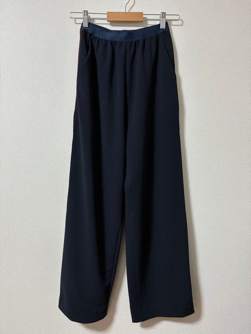 えりんこさま専用6 ROKU ライン パンツ NAVY ネイビー 36