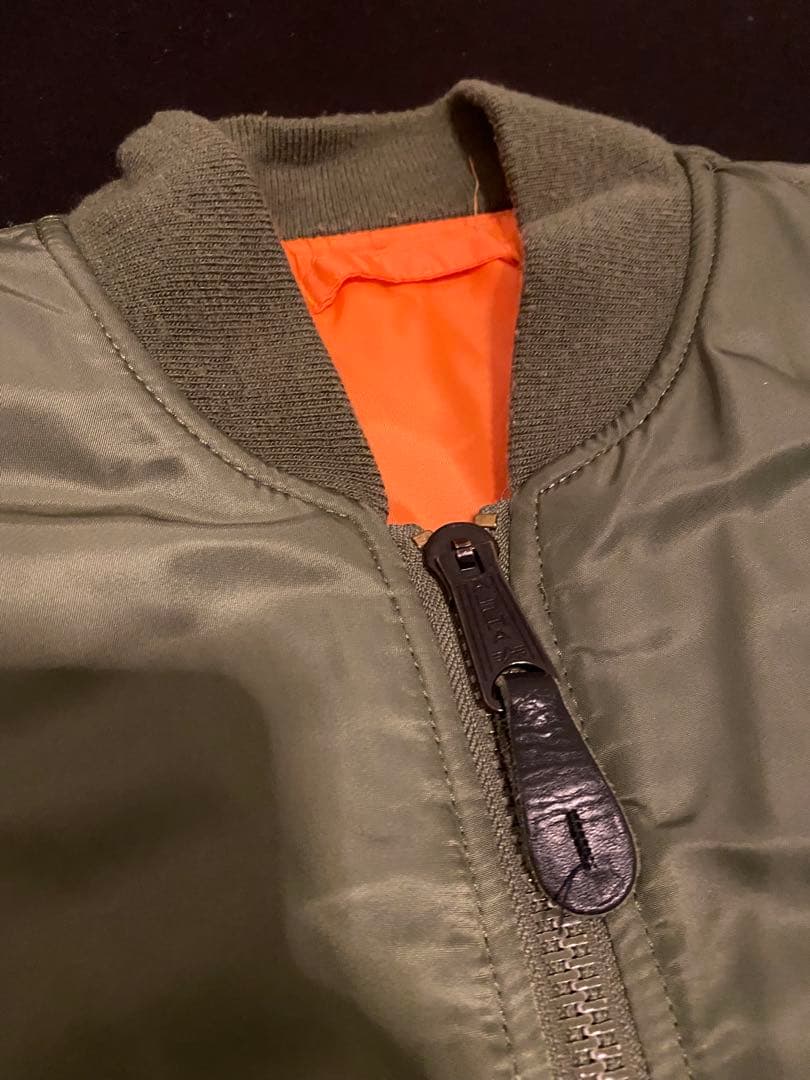 MA-1 リバーシブル　カーキ