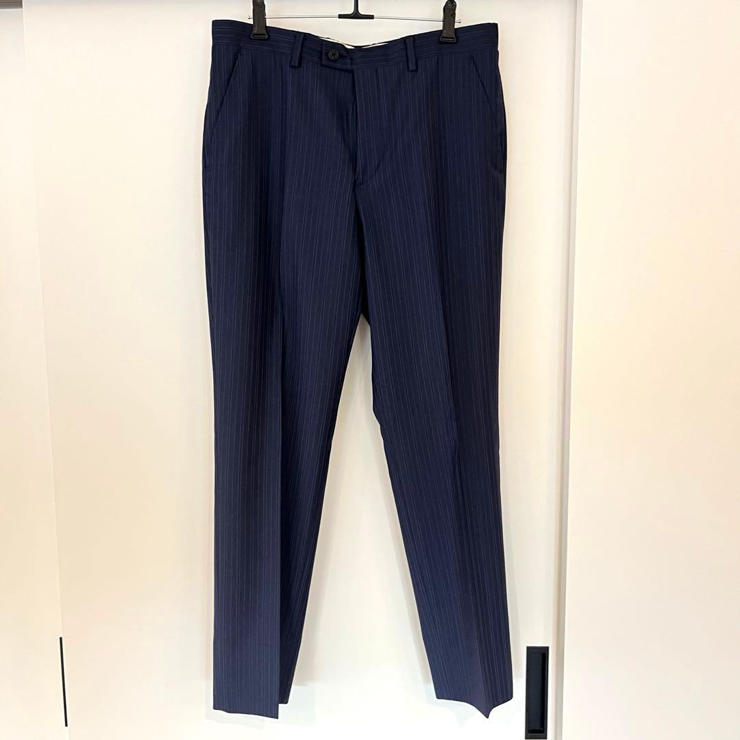 ポールスミス ロンドン　ネイビー/ストライプ/セットアップ/スーツ/2ボタン