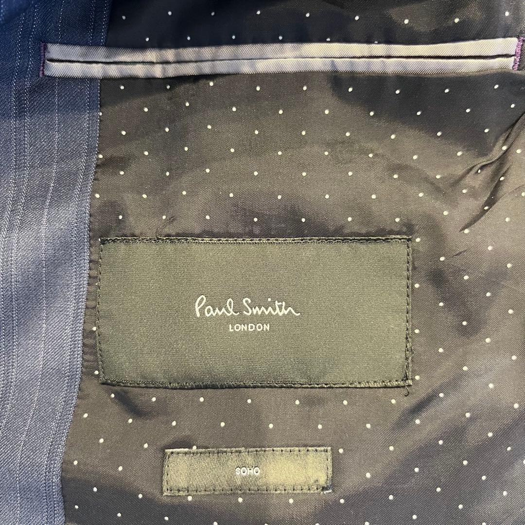 ポールスミス ロンドン　ネイビー/ストライプ/セットアップ/スーツ/2ボタン