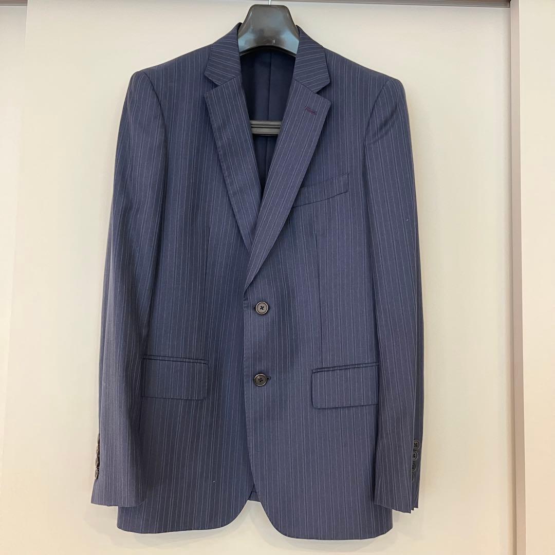 ポールスミス ロンドン　ネイビー/ストライプ/セットアップ/スーツ/2ボタン
