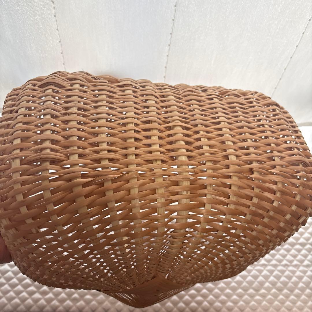 ラトビア ハンドルバスケット (L) カゴ