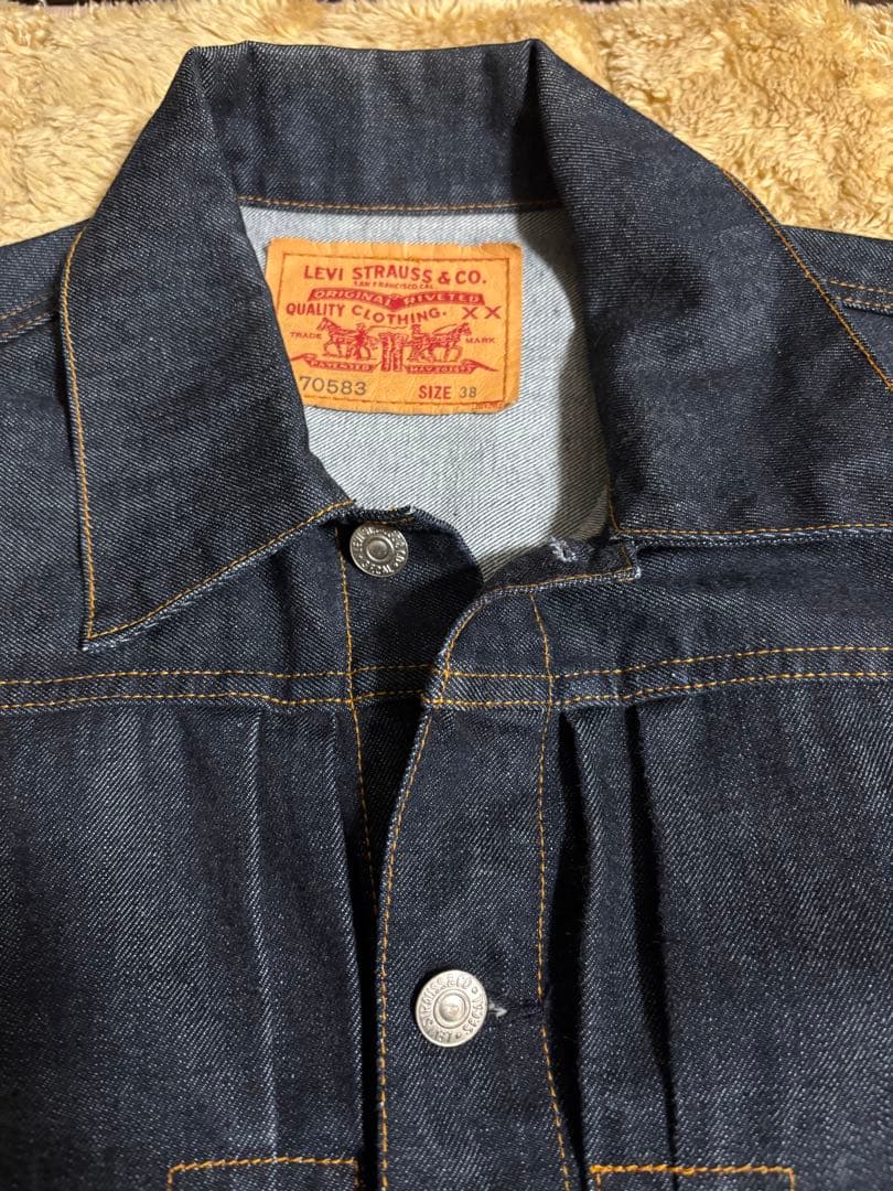 希少 00s Levi's 70583-001 1st デニムジャケット38
