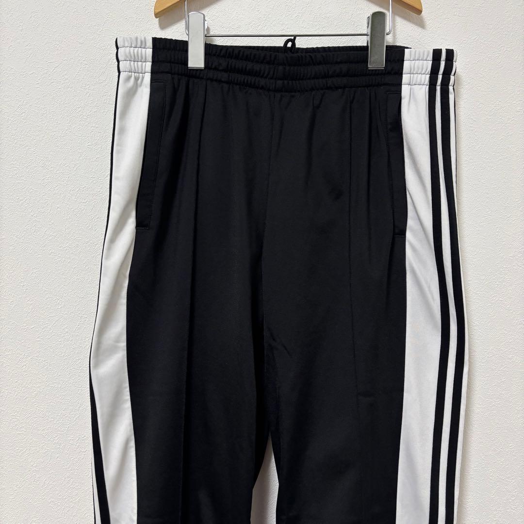 アディダス ブラック アディブレイク スナップパンツ ジャージ 2XL