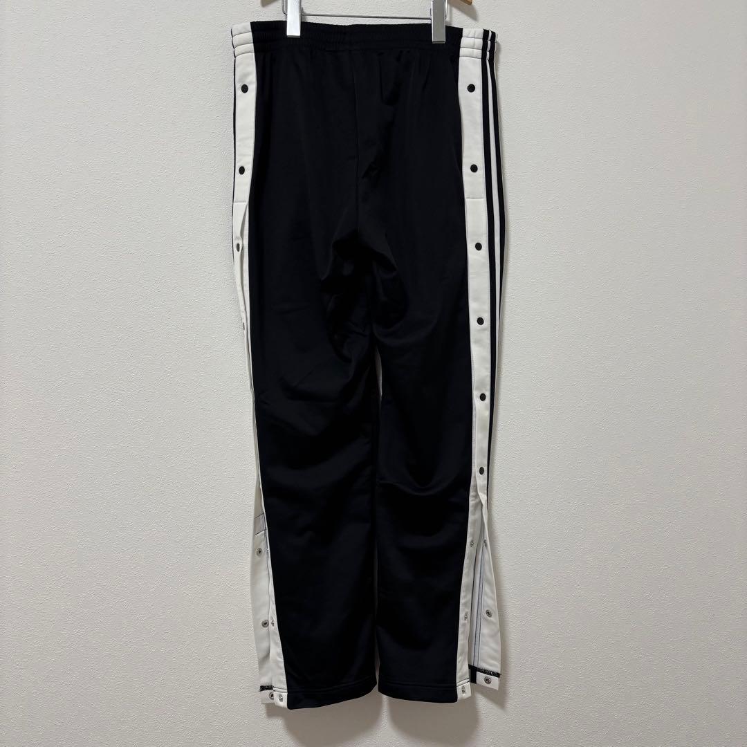 アディダス ブラック アディブレイク スナップパンツ ジャージ 2XL