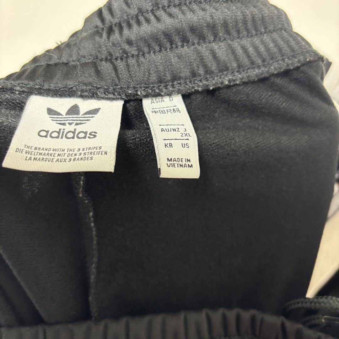 アディダス ブラック アディブレイク スナップパンツ ジャージ 2XL