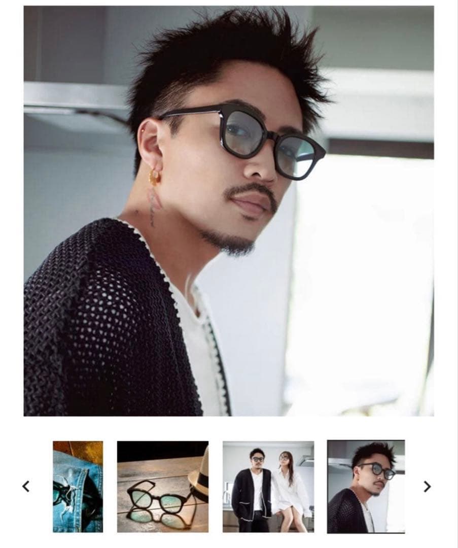 The Silent Soulサングラス BLUE LENS