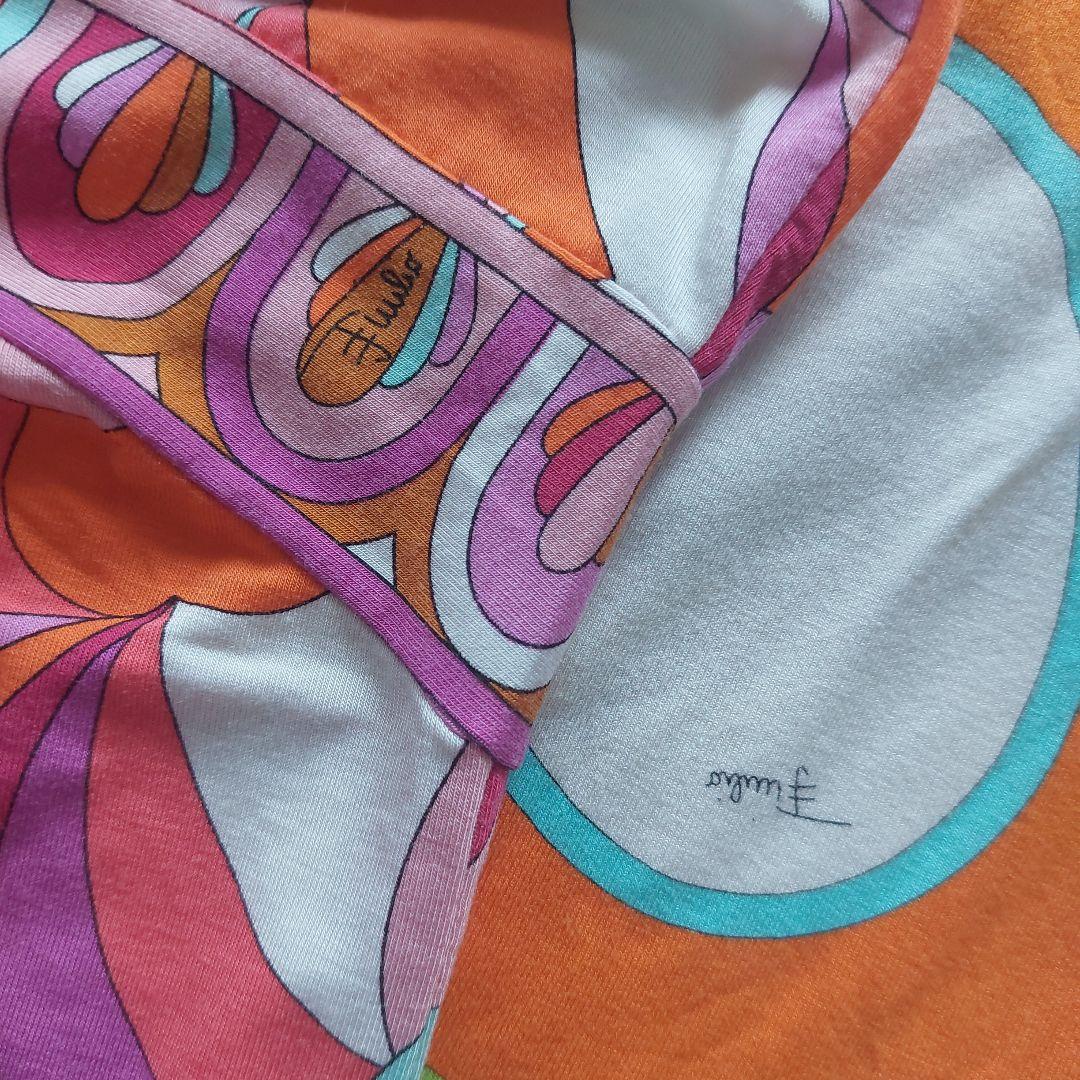 エミリオプッチ マルチカラーノースリーブトップスキャミソールTシャツカットソー