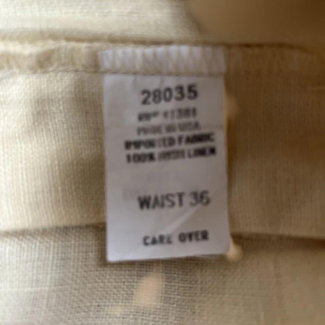 Ralph Lauren リネン ベージュ ショートパンツ ヴィンテージ