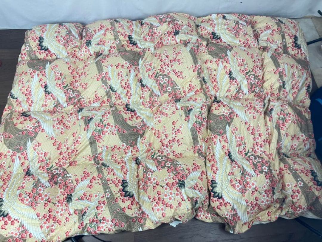 小林織物 羽毛布団 千羽鶴 ホワイトグース シングル 150cm×210cm