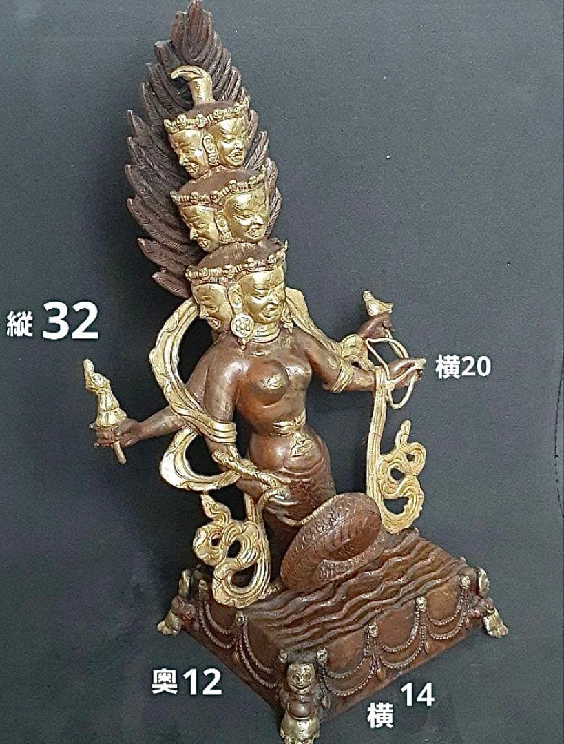鍍金古銅　密教　チベット仏