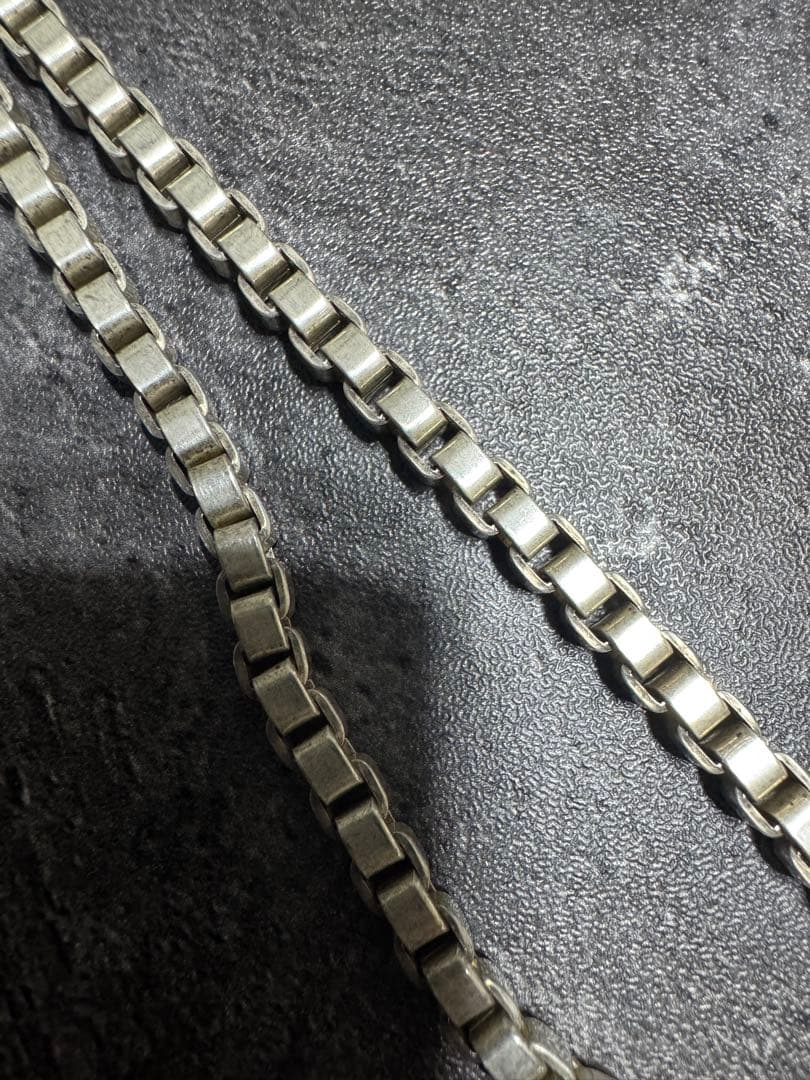 TIFFANY ティファニー ベネチアン ネックレス 約46cm