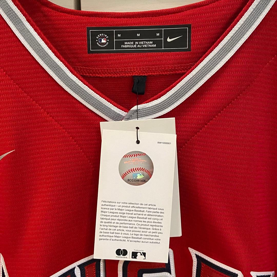 【未使用タグ付き】Mサイズ エンゼルス 大谷翔平 ユニフォーム 17