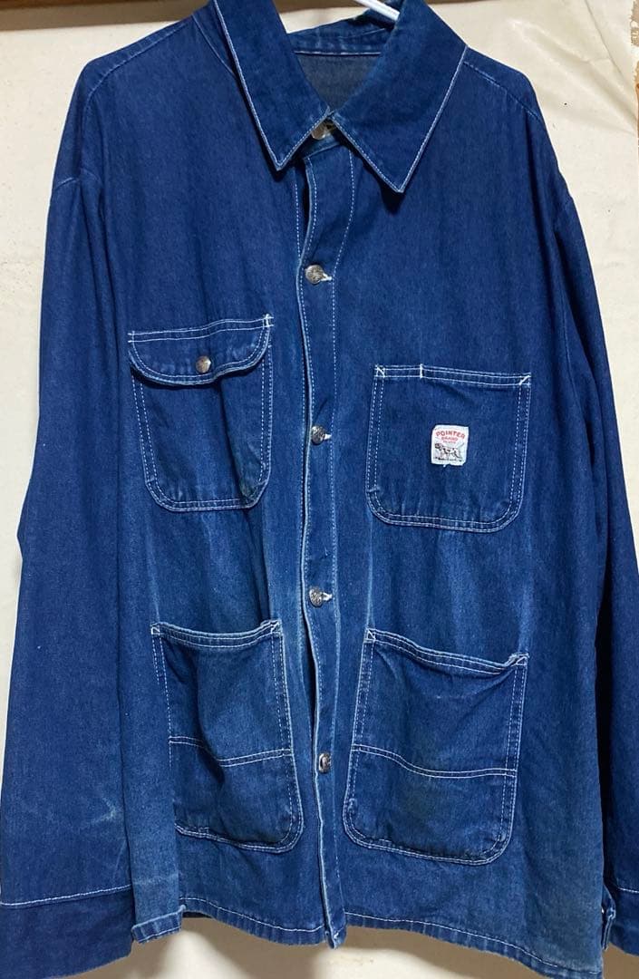 90s POINTER デニムカバーオール 50インチ MADE IN USA
