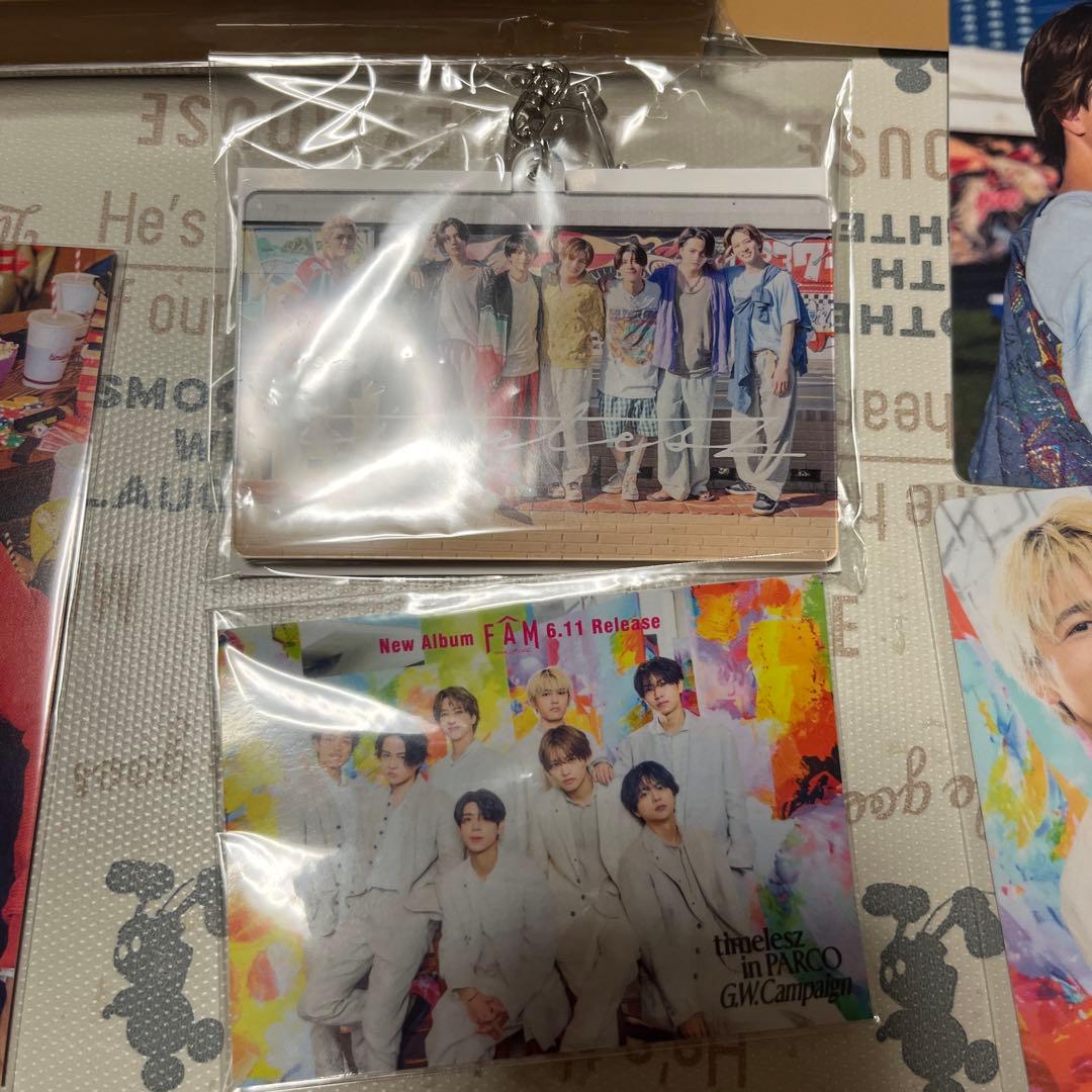 timelesz FAM 4形態セット 特典付き