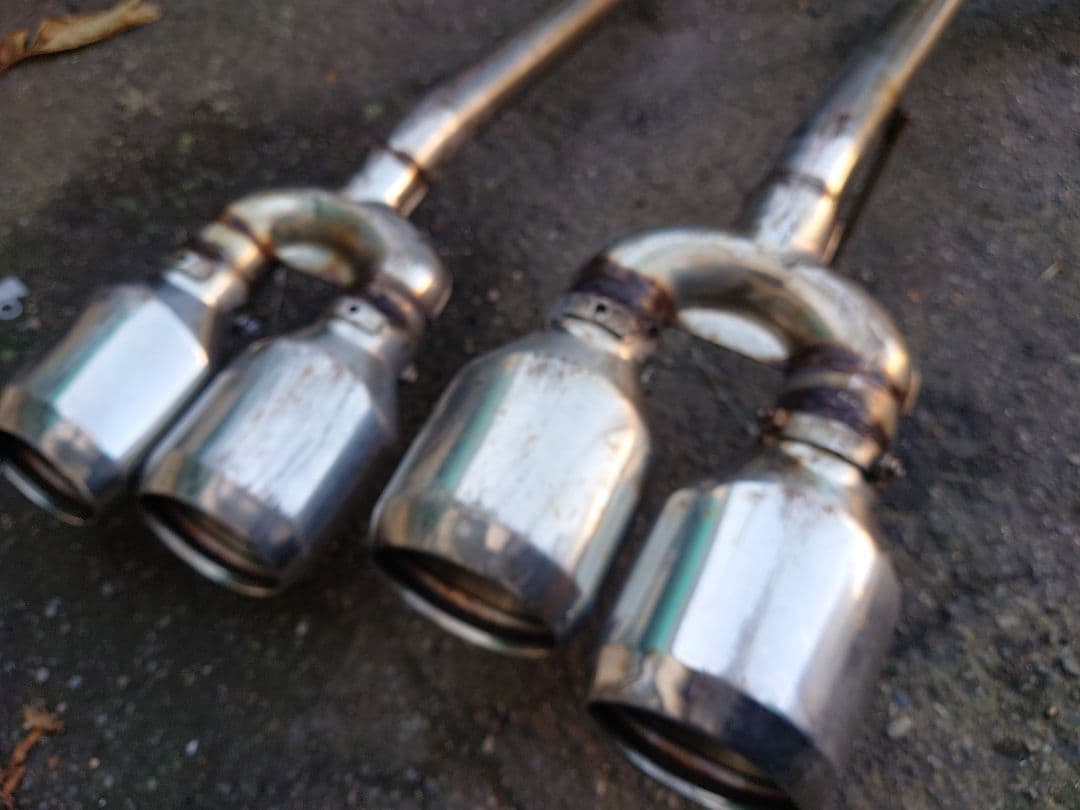 シルクブレイズ　SILKBLAZE　プレミアムサウンドマフラー　アルファード