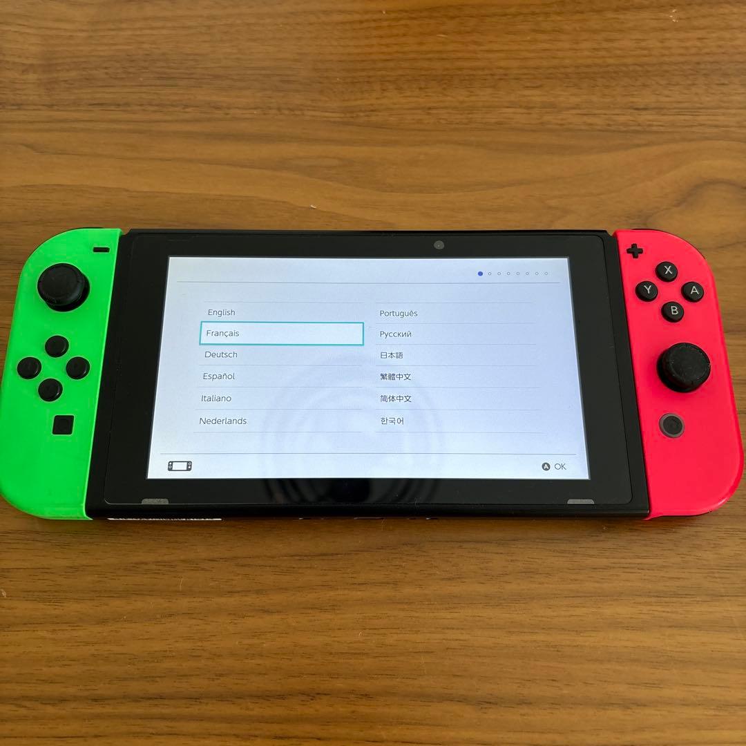 Nintendo Switch 本体 グリーン/レッド プロコンセット