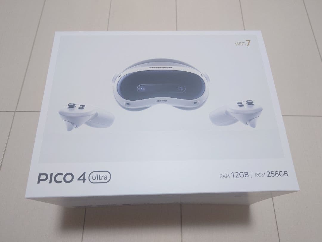 PICO4 Ultra 256G 一体型VRヘッドセット 完備品