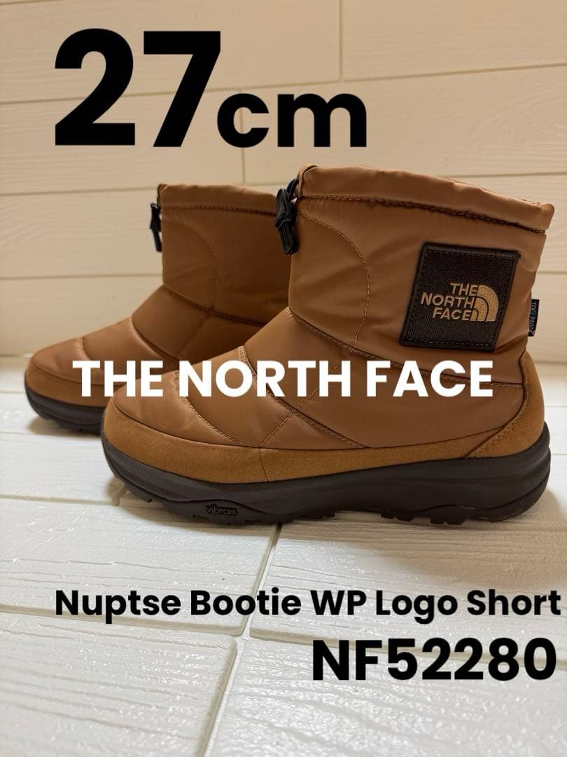 THE NORTH FACE 防水ショートブーツ 27cm スノーNF52280