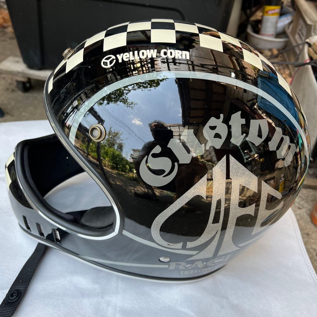 イエローコーンヘルメットフルフェイス