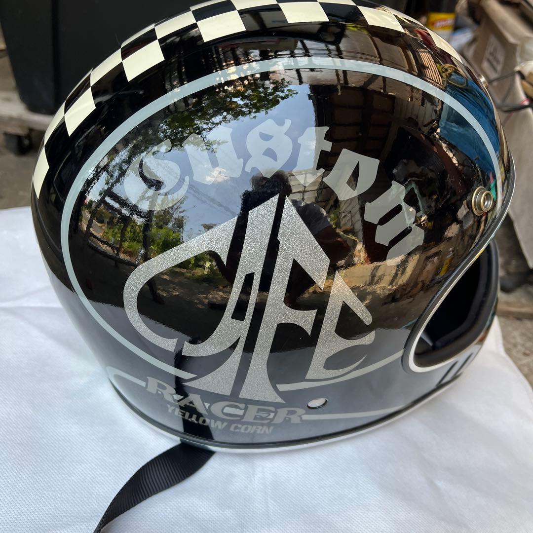 イエローコーンヘルメットフルフェイス