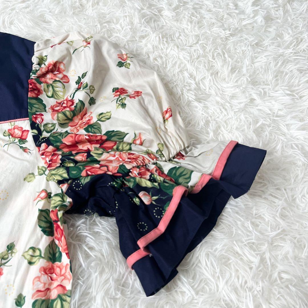 【MADE IN U.S.A】ムームー　ビンテージ　フラダンス　ハワイ　レトロ