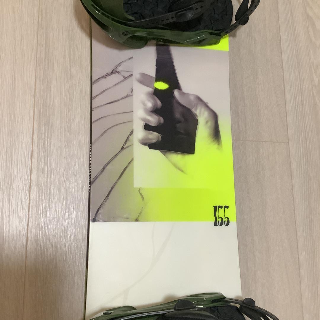 051サロモンSALOMON 155cmメンズスノーボード初心者やグラトリセット