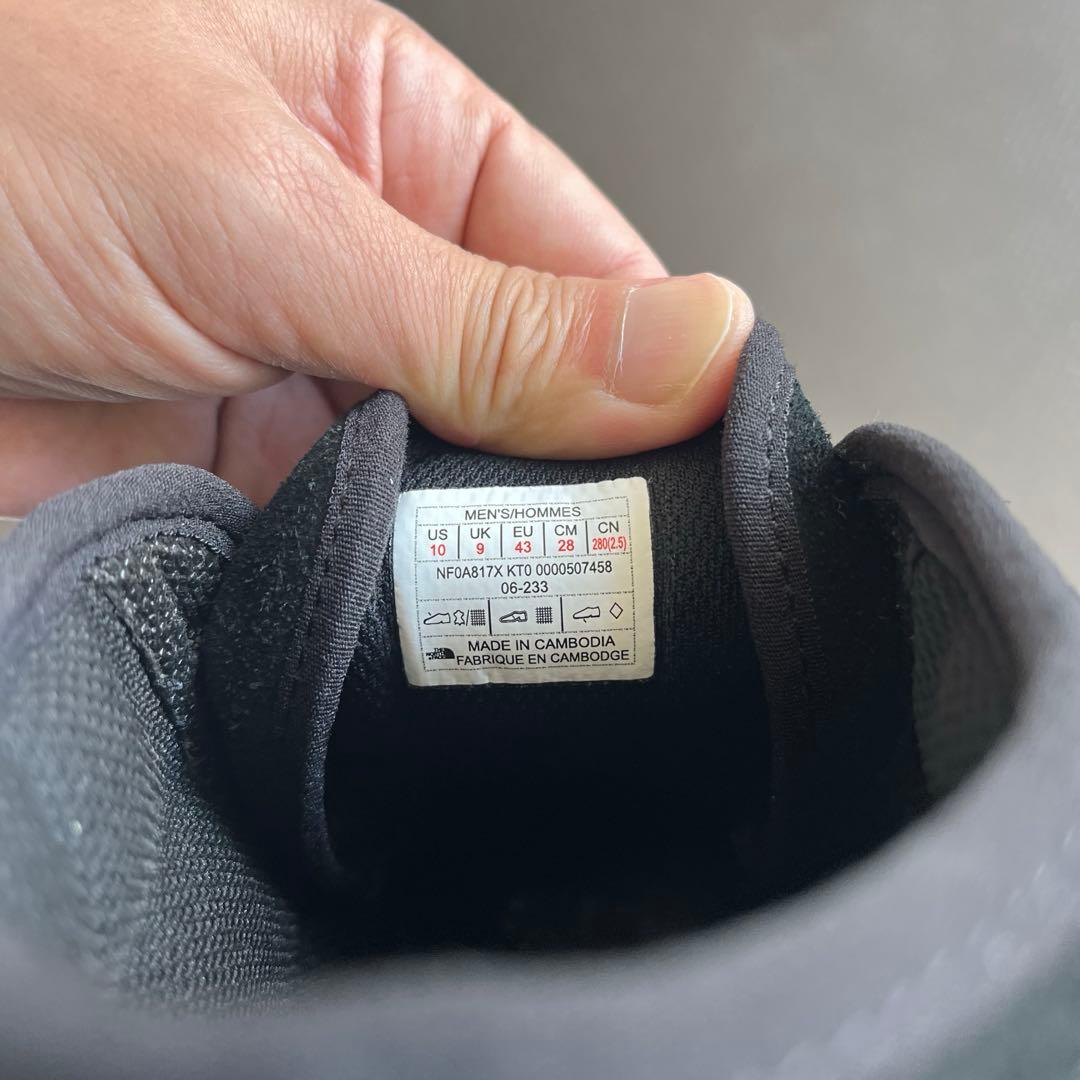 THE NORTH FACE ブラック チャッカブーツ 28㎝