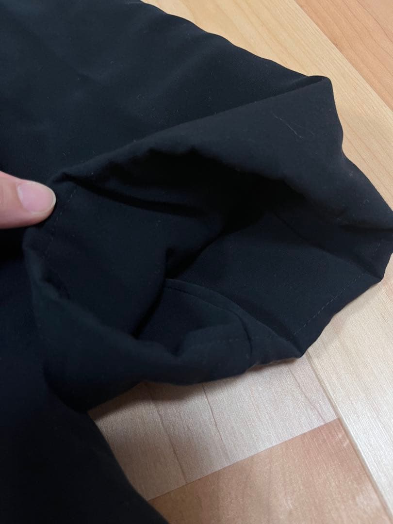 Max Mara Aライン　ポンチョ　テント　コート 黒　銀タグ