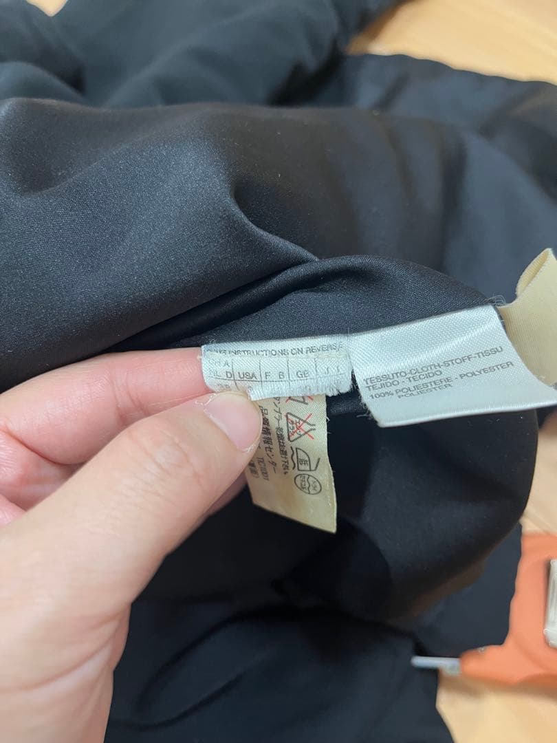 Max Mara Aライン　ポンチョ　テント　コート 黒　銀タグ