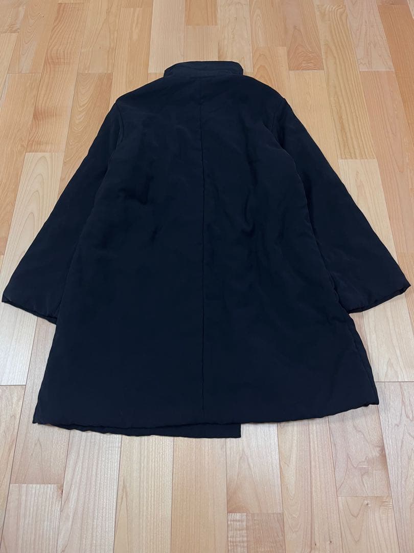 Max Mara Aライン　ポンチョ　テント　コート 黒　銀タグ