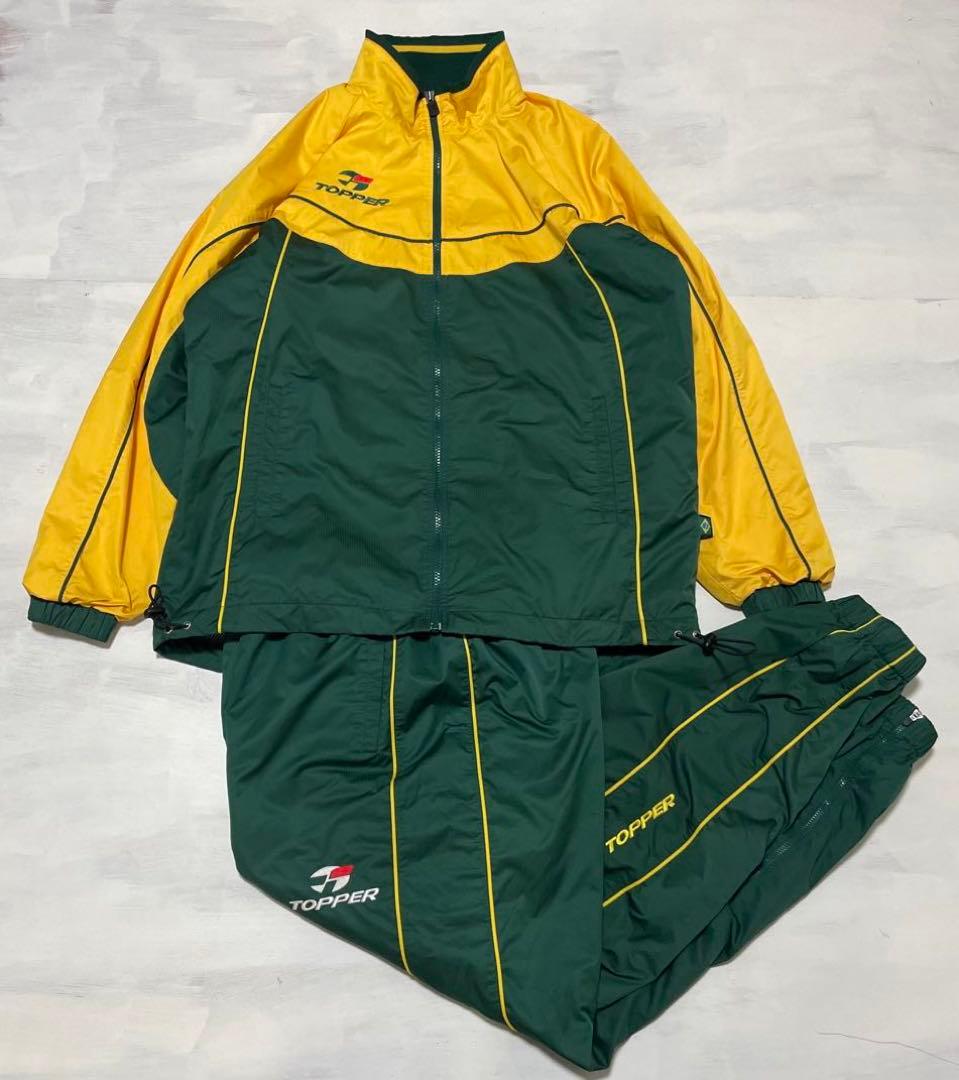 TOPPER ブラジル　ウインドブレーカー　ジャージ セットアップ