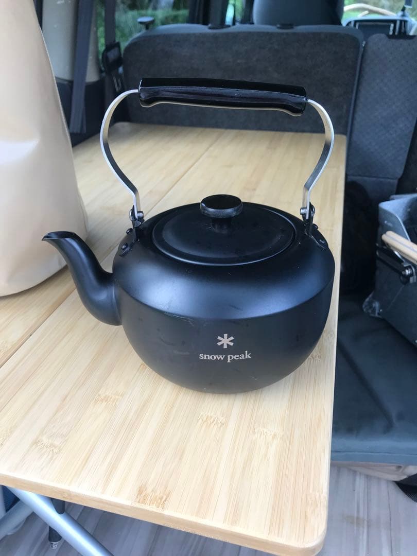  peak【ラウンドケトル1.5】 黒い丸型ケトル（※非売品）