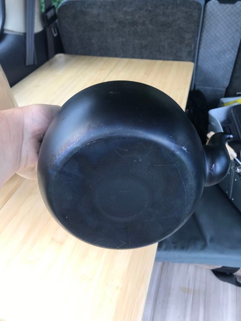  peak【ラウンドケトル1.5】 黒い丸型ケトル（※非売品）