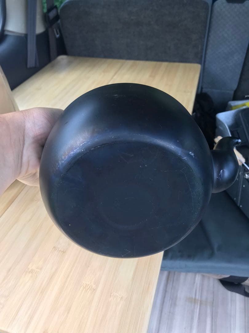  peak【ラウンドケトル1.5】 黒い丸型ケトル（※非売品）