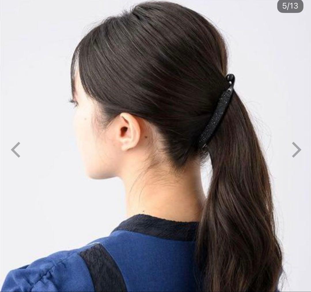 未使用品　コンプレックスビズ　クリスタルシャイニー　バナナクリップ