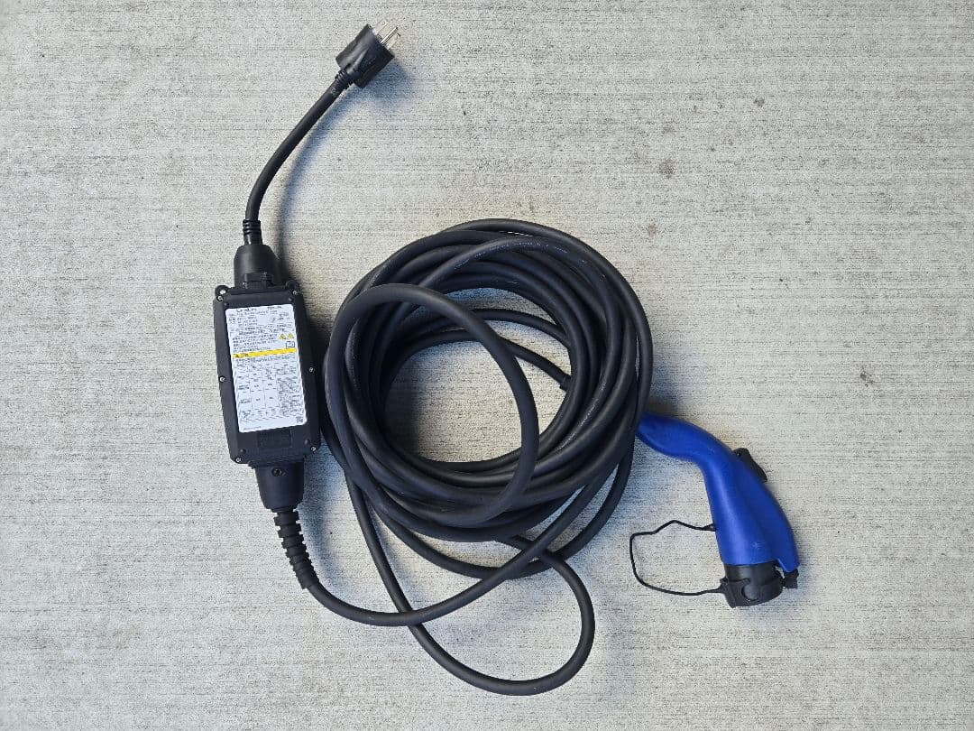 トヨタLEXUS純正EV充電ケーブル 200V品番G9060-76020