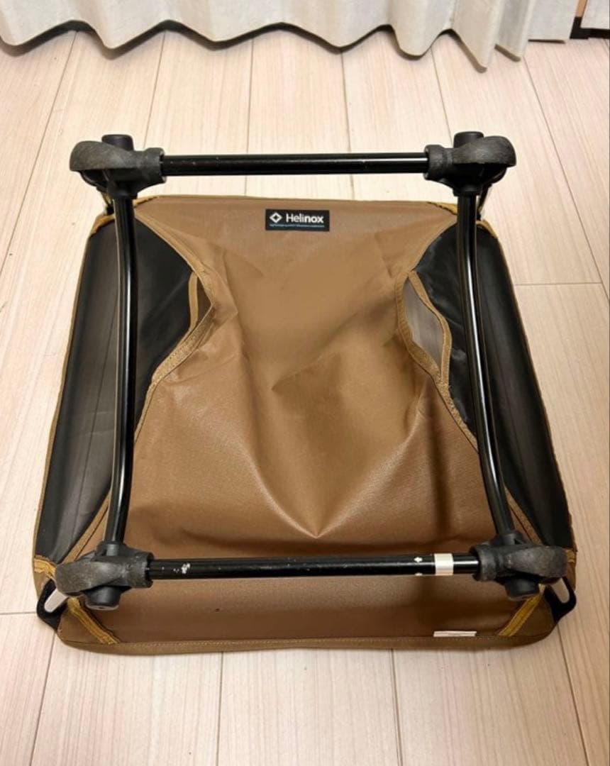 Helinox グラウンドチェア　中古品　コヨーテタン
