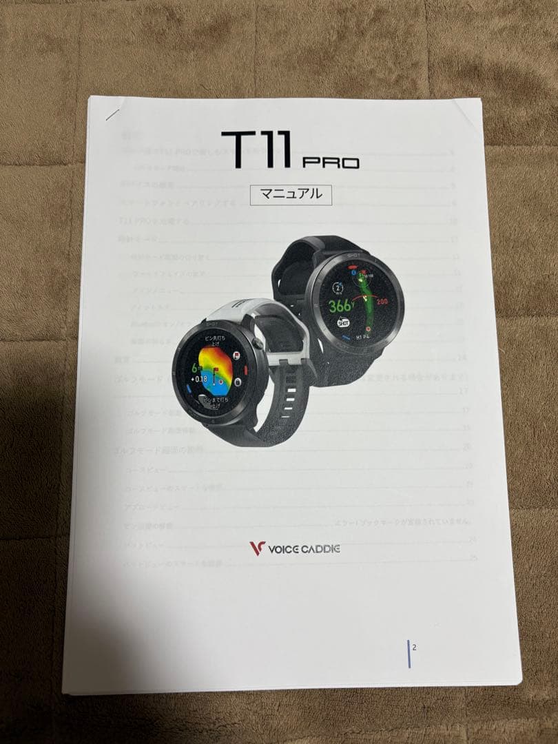 VOICE CADDIE T11 PRO GPSナビ