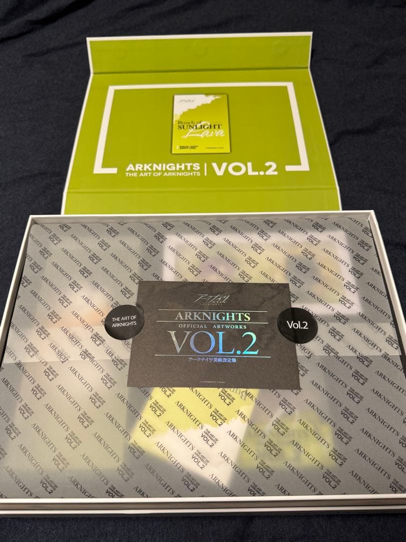 アークナイツ美術設定集 VOL1 VOL2