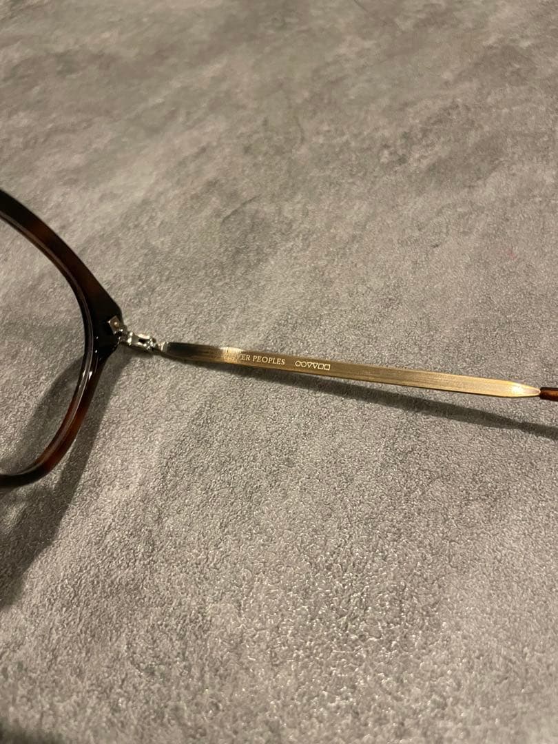 OLIVER PEOPLES オリバーピープルズ　507C メガネ　度有り日本製