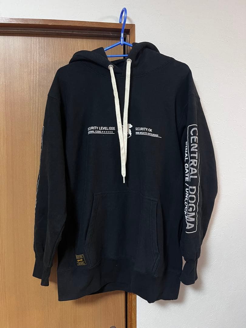 glamb　エヴァンゲリオン　ロンギヌスの槍　リリス　スウェット　コラボパーカー