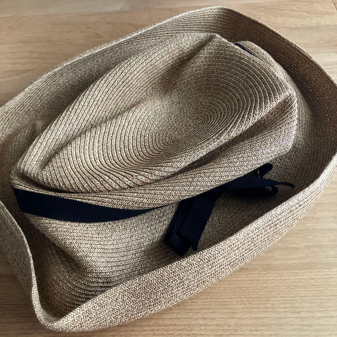 マチュアーハ　mature ha BOXED HAT 11cm 黒　箱付き