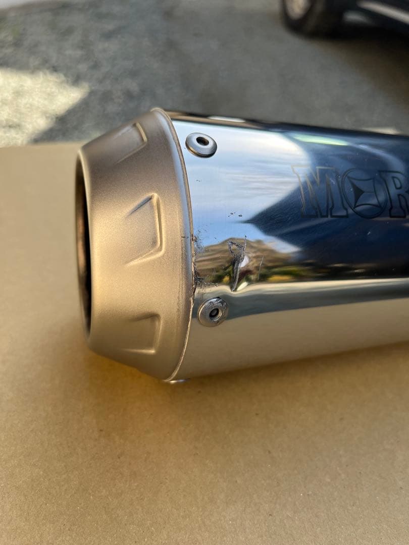 ホンダ GB350 、350Sスリップオンエキゾーストモリワキ マフラー