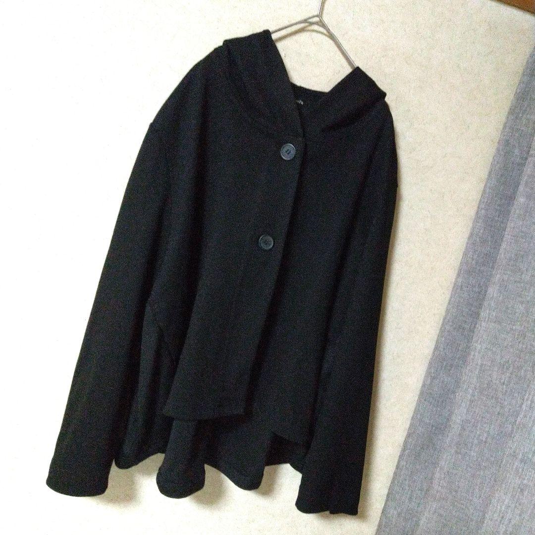 新品　m＿mefu　ウール　異素材　ブルゾン　パーカー　L　芽風　センソユニコ